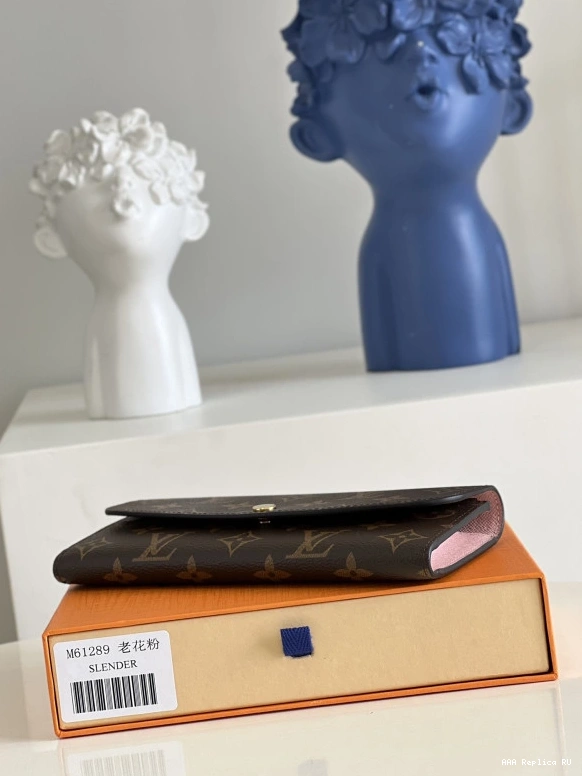 Aaa replica bags wallet VUITTON LOUIS EMILIE 0809
